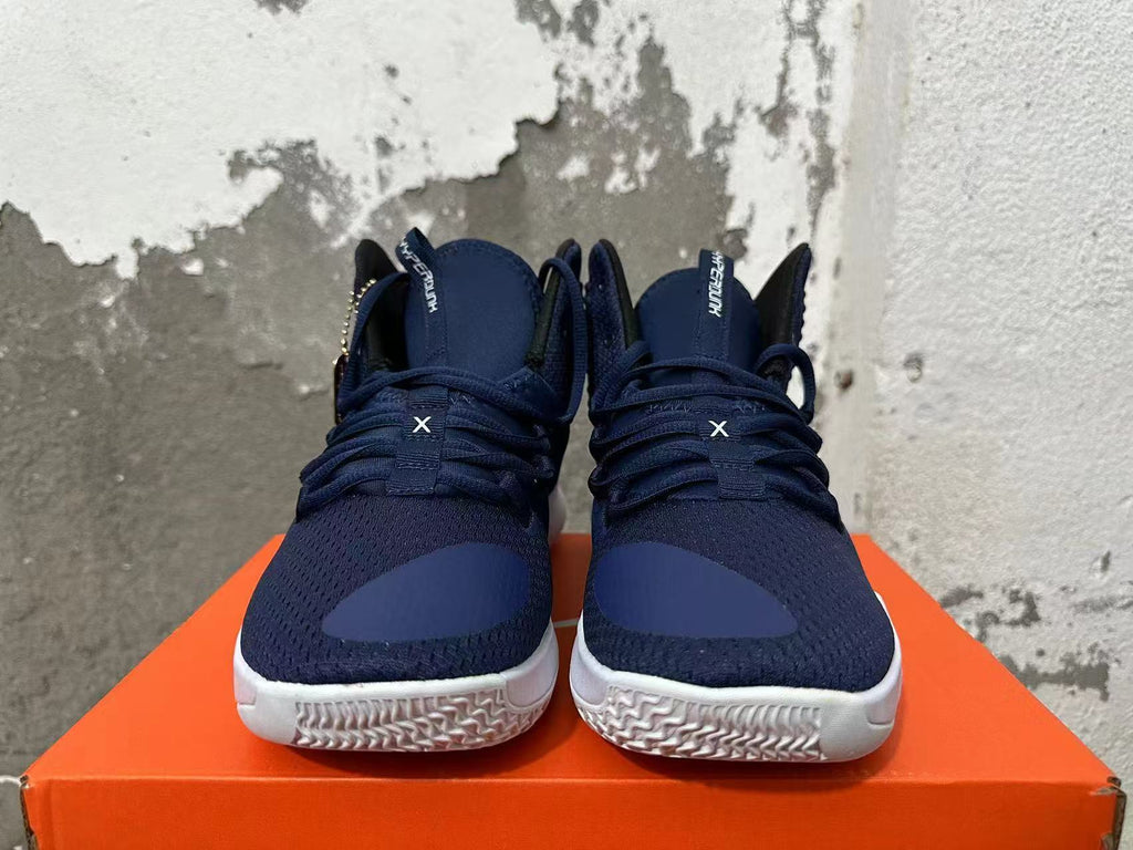 Navy Nike Zoom Hyperdunk Basketball Shoes - product image from the listing.