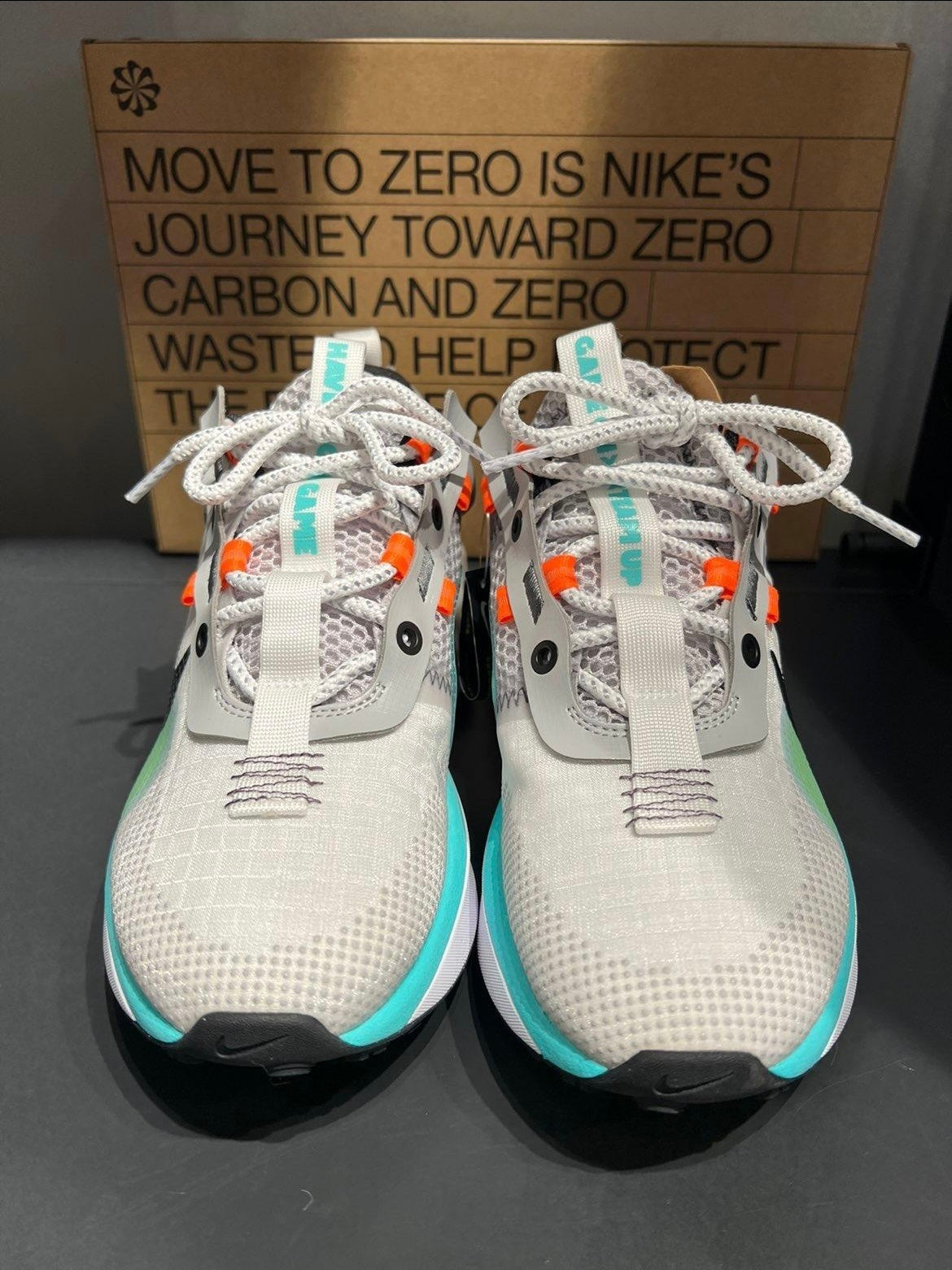 Nike Air Max 2021 Sneakers in Grey Orange DO2336-010 - product image from the listing.
