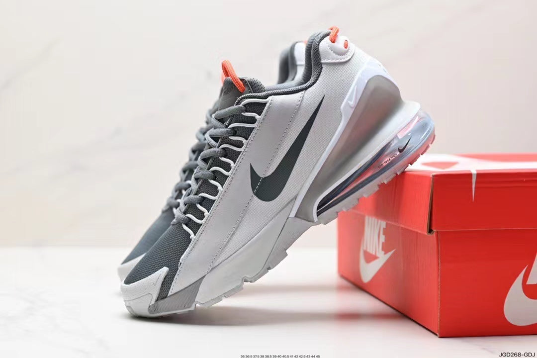 Nike Air Max 270 GDJ Sneakers in White, in Gray and Orange - product image from the listing.