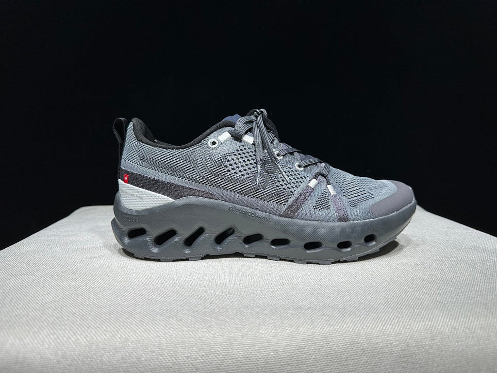 On Cloudsurfer Trail Sneakers, in Dark Gray - product image from the listing.