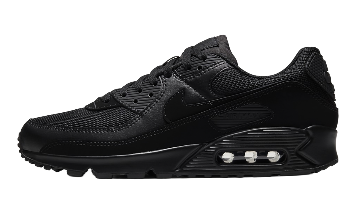 "Black / Light Smoke Grey" Air Max 90 DM0029 024 - product image from the listing.