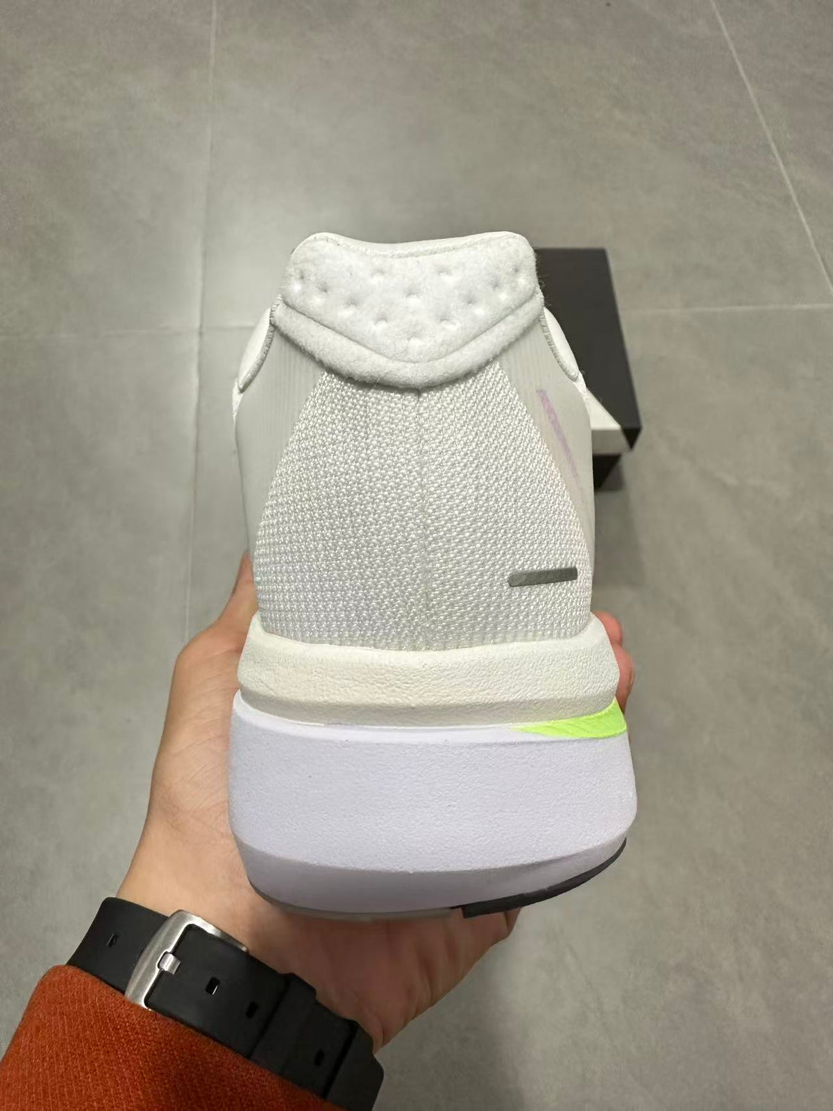 Adidas Lightstrike Pro Running Shoes in White Black - product image from the listing.