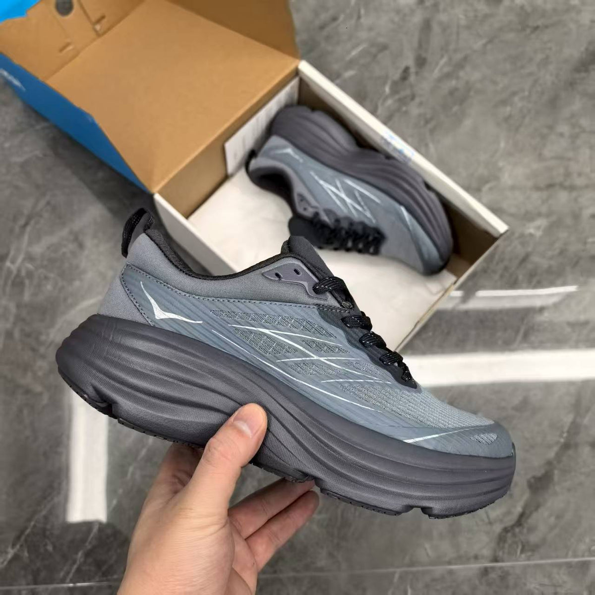 HOKA Bondi 8 Shoes for Running - product image from the listing.