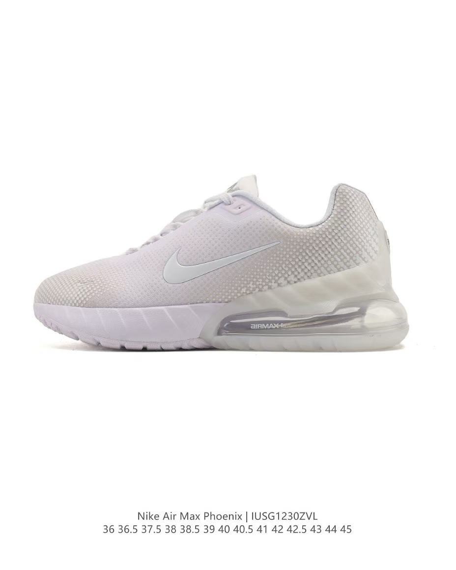 Nike Air Max Phoenix Running Sneakers in White JUSG1230ZVL - product image from the listing.