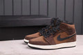 Air Jordan 1 Mid Brown Black DC7294-200 - product image from the listing.