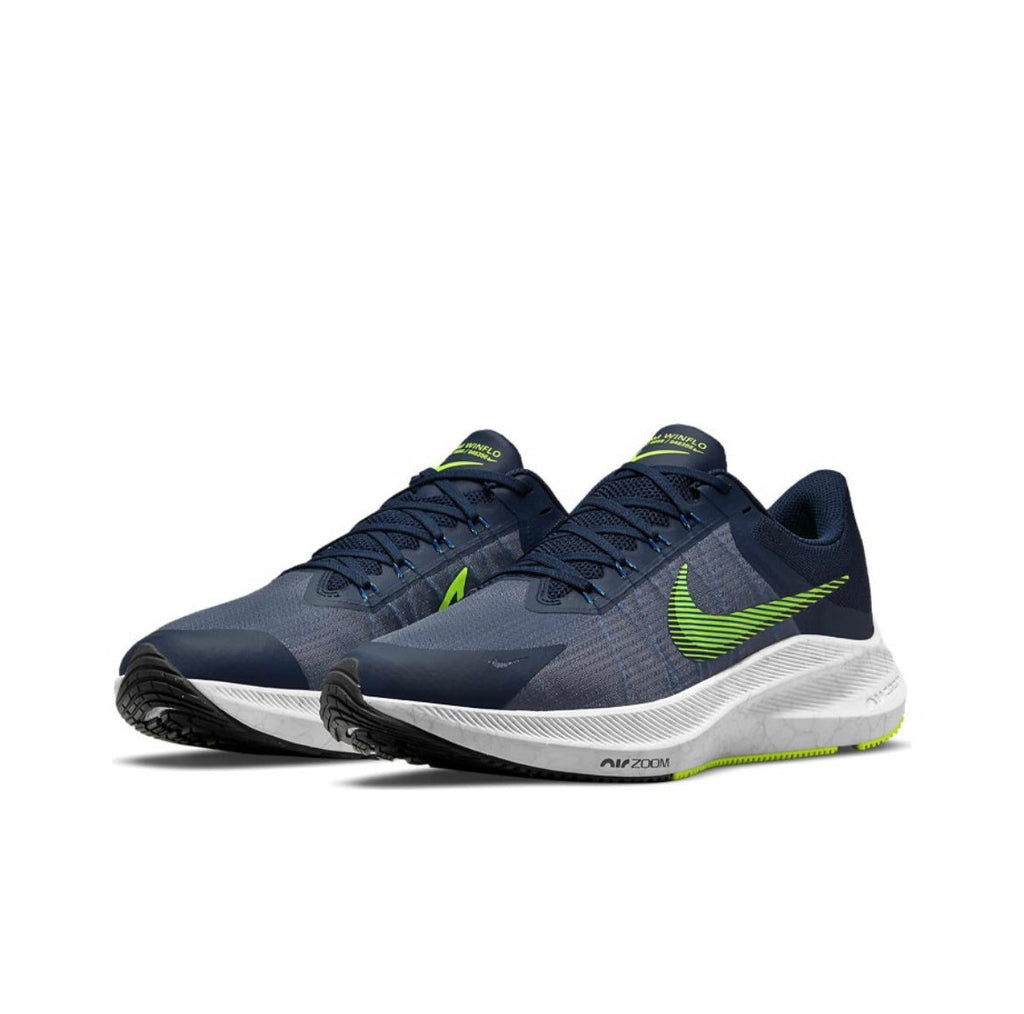 Nike Zoom Winflo 8 Running Shoes in Midnight Navy CW3419-401 - product image from the listing.