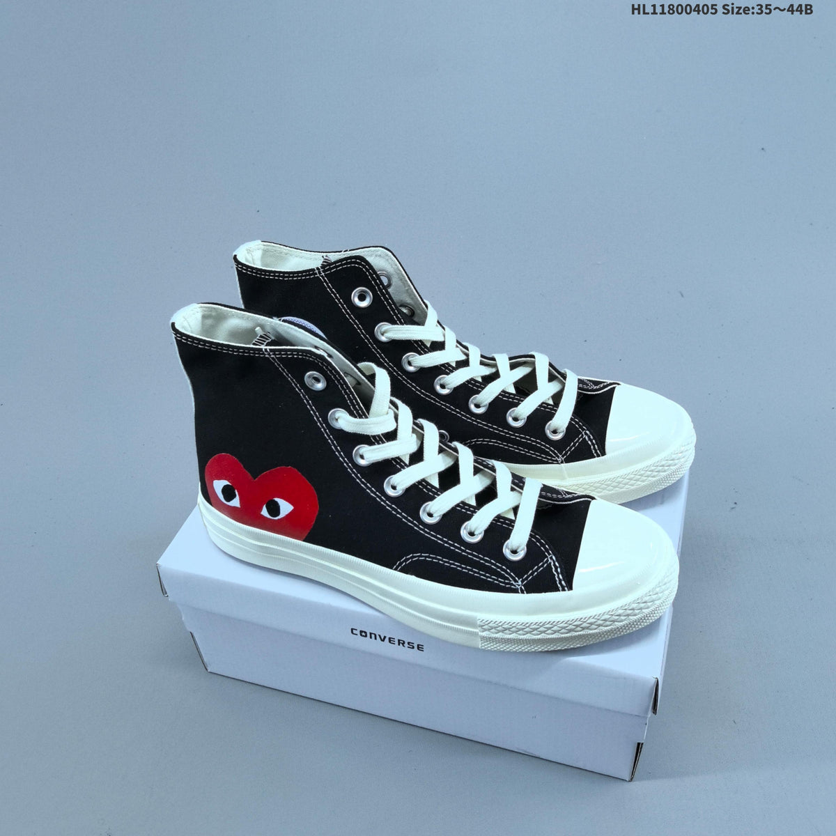 Comme des Garçons Play x Converse Chuck 1970S Trainers - product image from the listing.