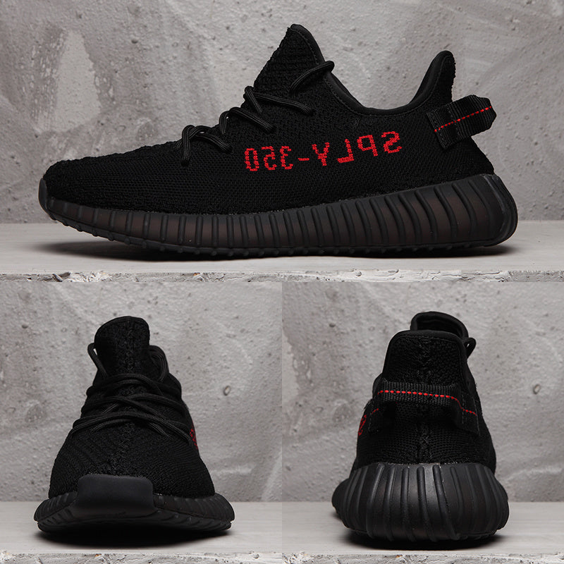 adidas Yeezy Boost 350 V2 Sneakers in Black - product image from the listing.