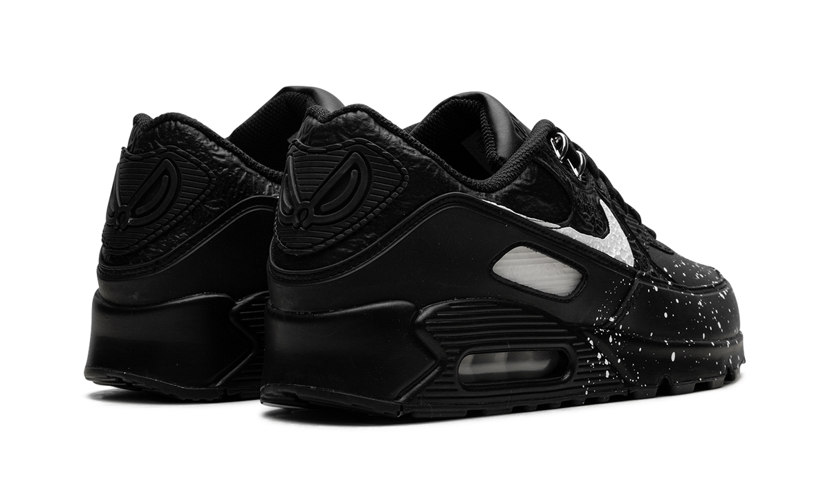 "Slawn - Black Speckle" Air Max 90 FD6492 001 - product image from the listing.