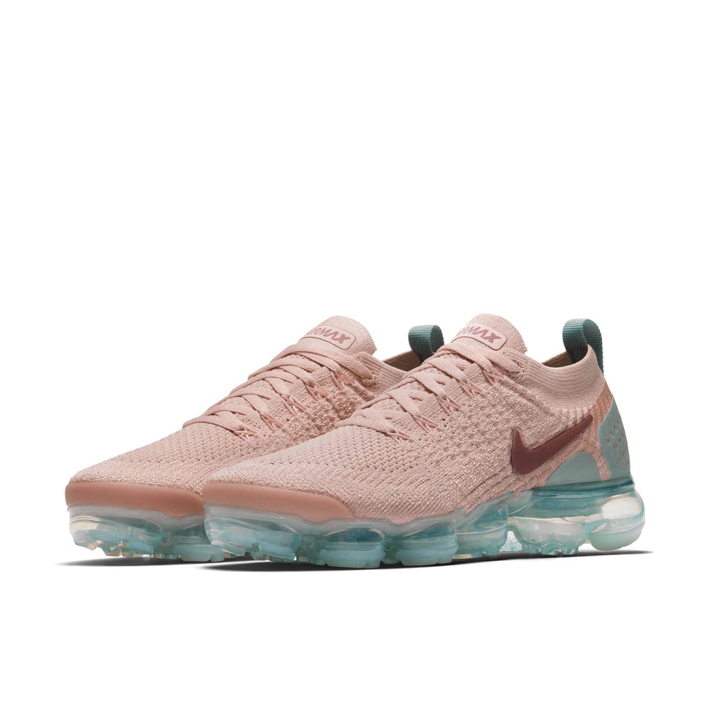 Nike Air VaporMax Flyknit 2 Sneakers in Pink Knit 942843-203 - product image from the listing.