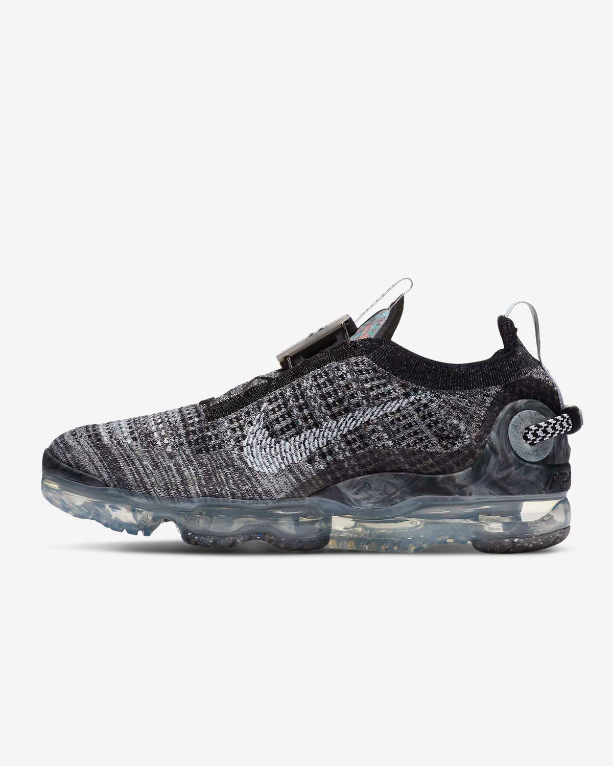 Nike Air VaporMax 2020 Flyknit Sneakers in Black Gray CT1823-001 - product image from the listing.
