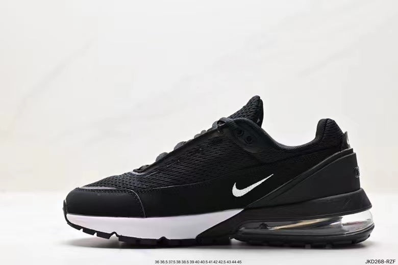 Nike Air Max 270 Sneakers in Black and White JKD268-RZF - product image from the listing.