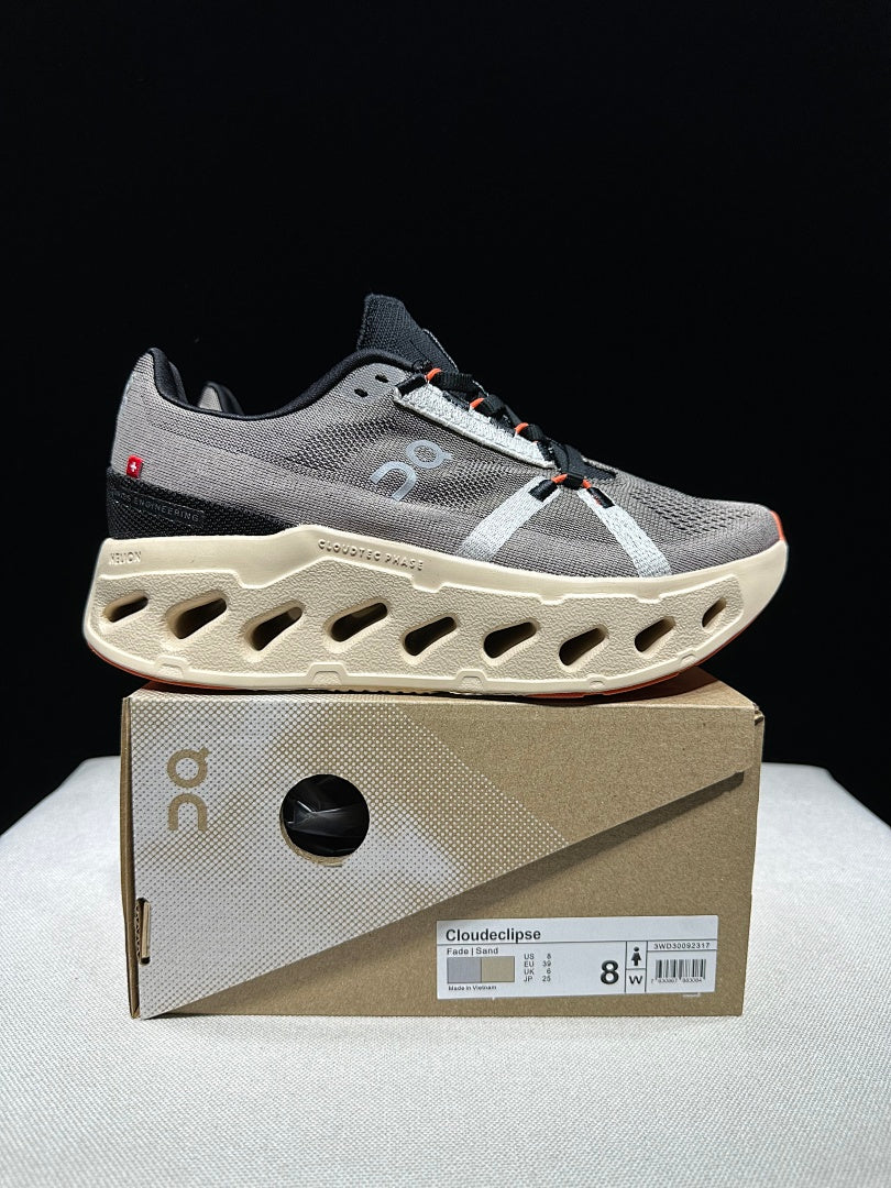 Light Brown On Cloud Eclipse Running Shoes - product image from the listing.