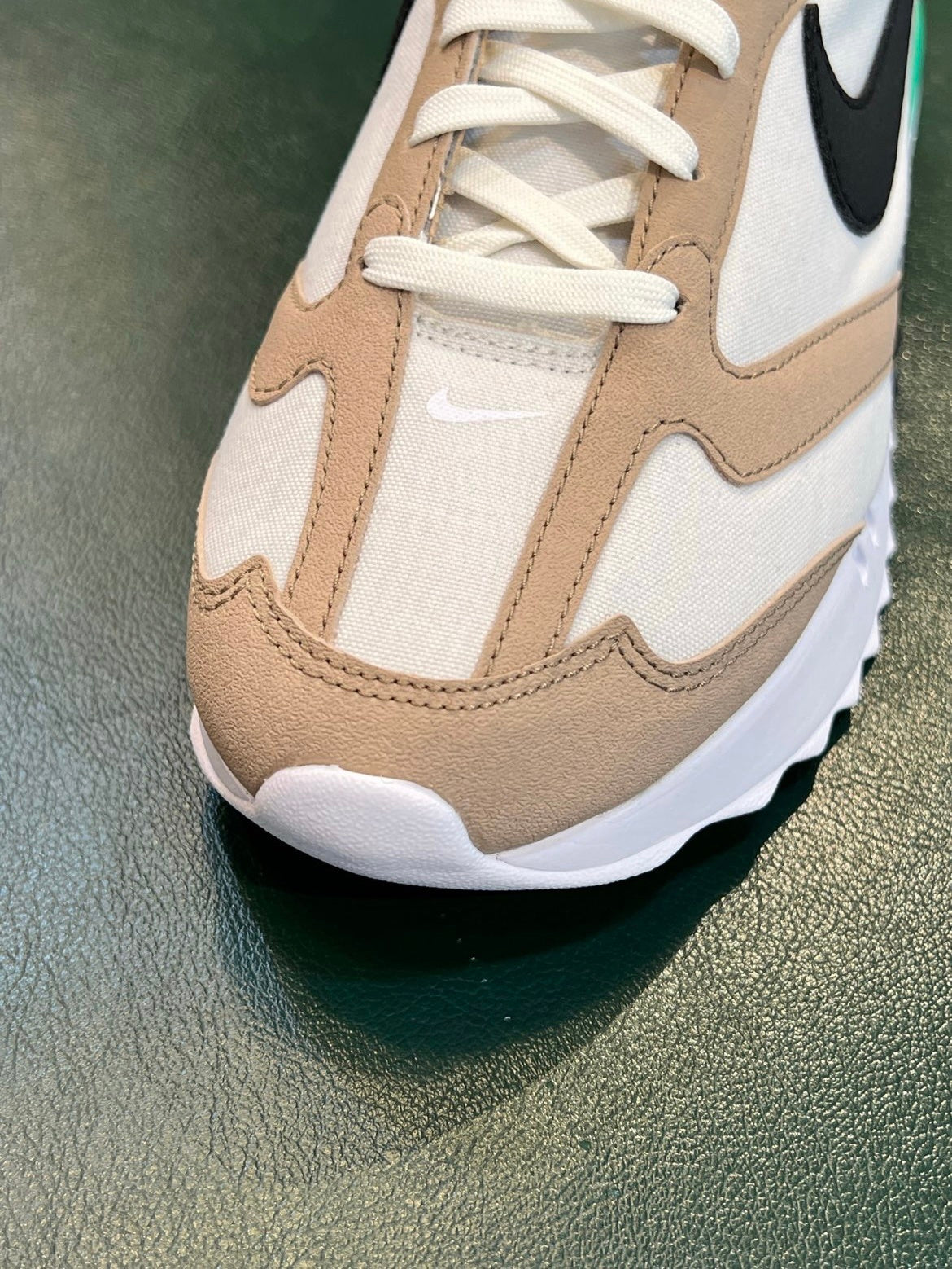 Nike Air Max Dawn DV2113-100 Sneakers, in White and Tan - product image from the listing.