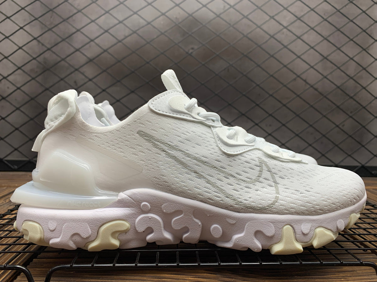 Nike React Vision Sneakers, in White - product image from the listing.