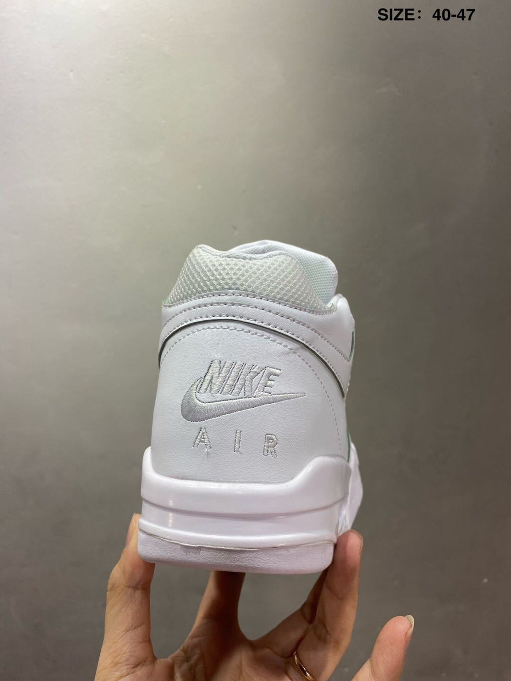 Nike Air Flight 89 High-Top Sneakers in White - product image from the listing.
