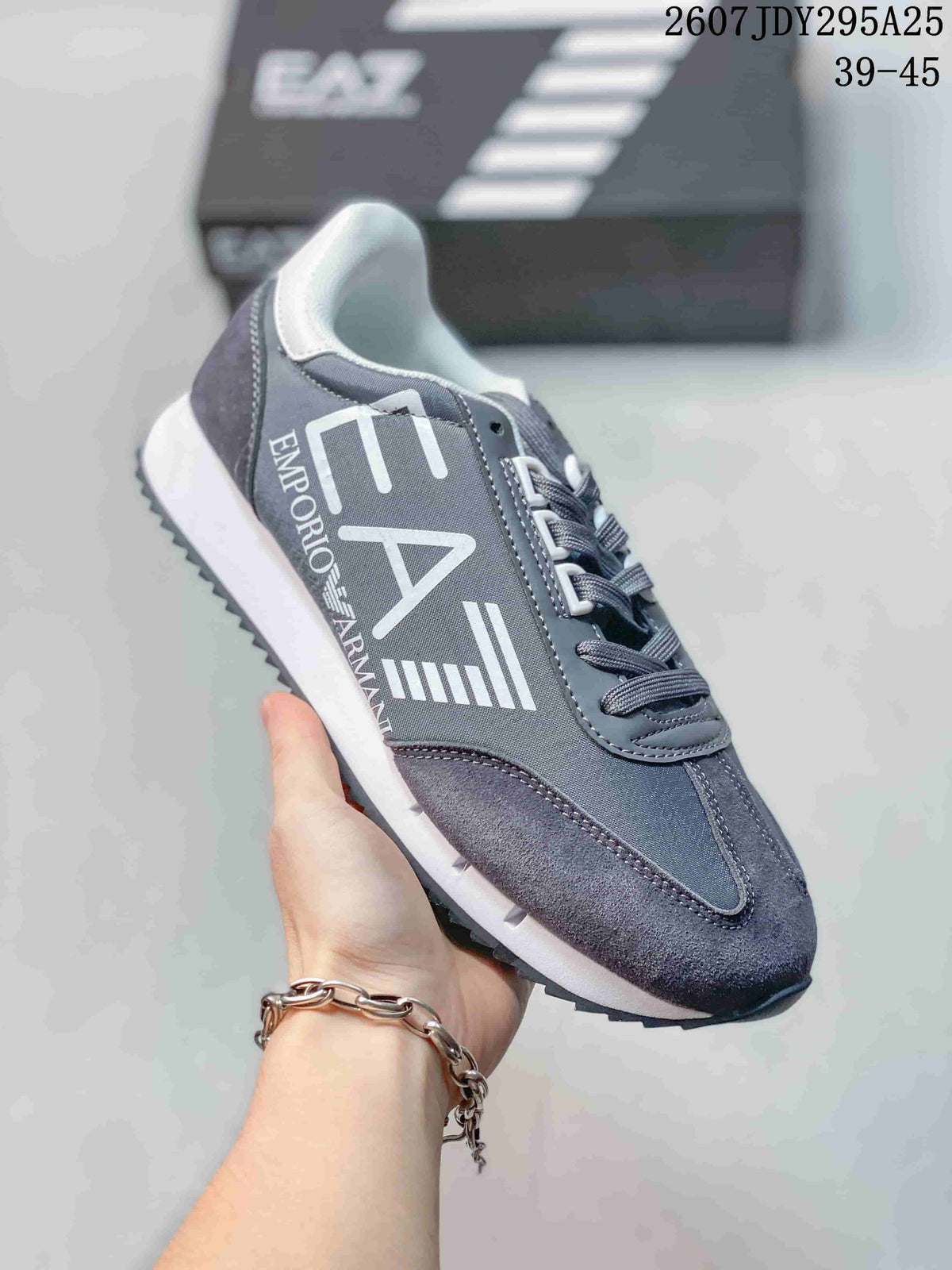 Emporio Armani EA7 Lace-Up Low-Cut Sneakers 2607JDY295A25 - product image from the listing.