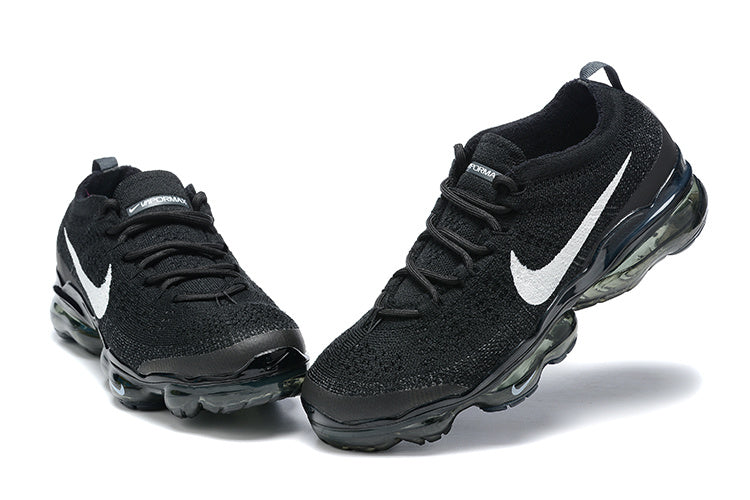 Nike Air VaporMax 2023 Flyknit Sneakers in Black White DV1678-100 - product image from the listing.