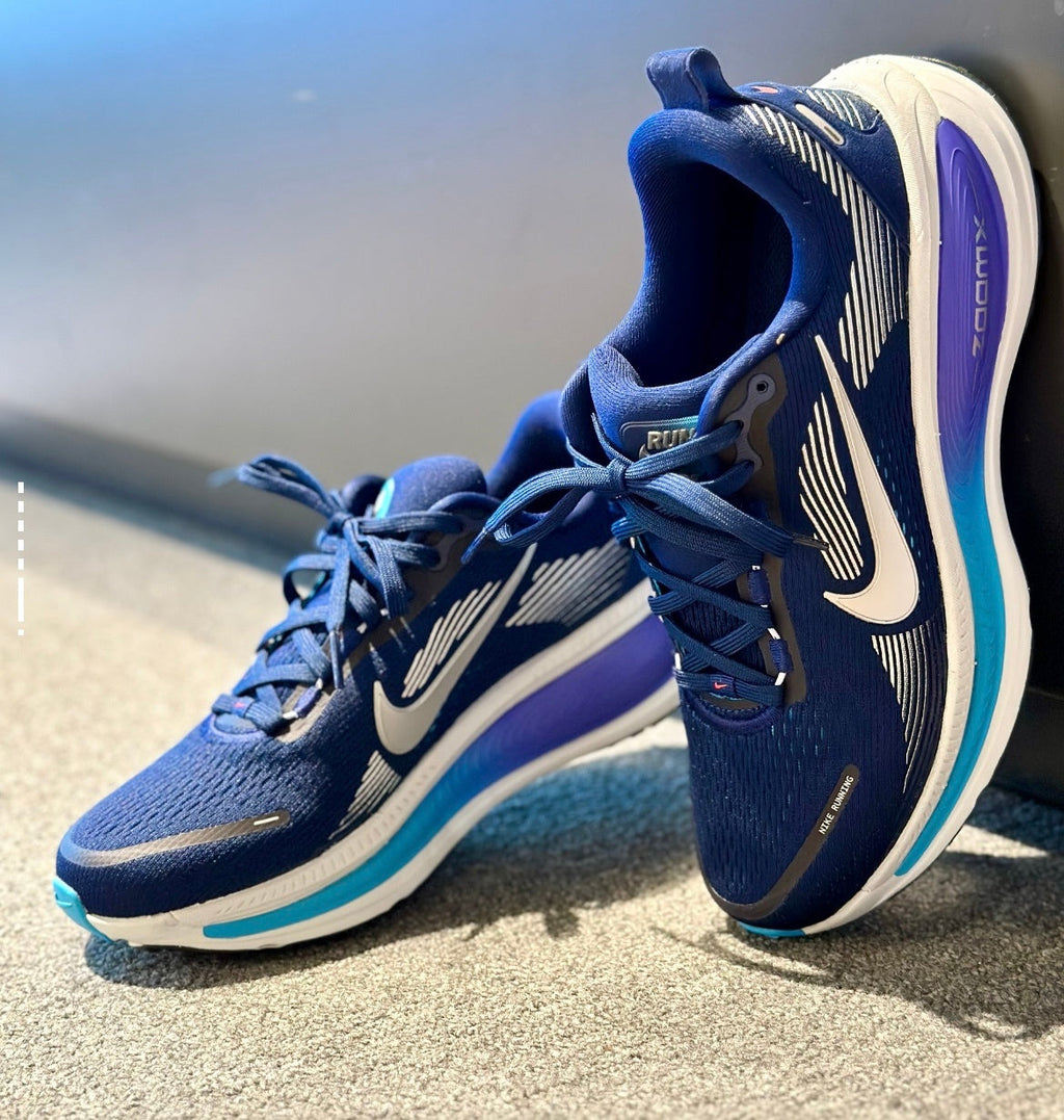 Nike Vomero 18 Running Shoes, in Navy Blue HM6803-401 - product image from the listing.