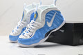 Nike Air Foamposite One Hardaway Sneakers in Blue and White - product image from the listing.