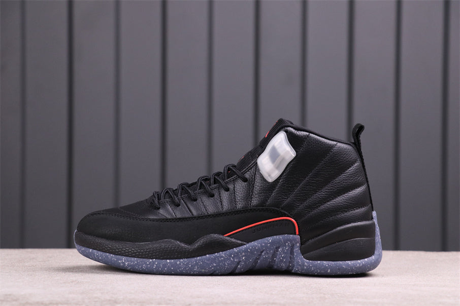 Air Jordan 12 Reverse Flu Game Sneakers Black DC1062-006 - product image from the listing.