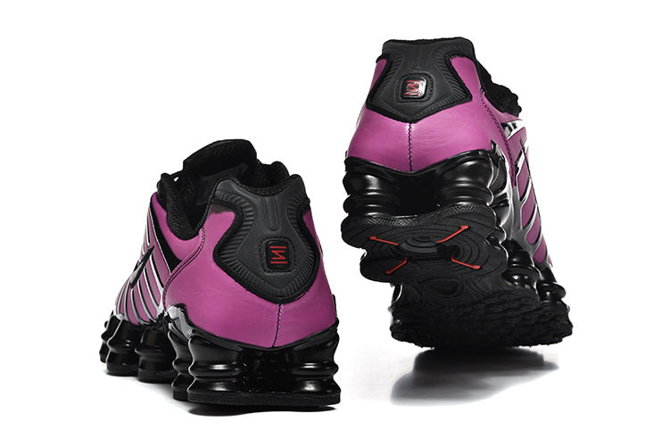 Pink and Black Nike Shox TL Sneakers - product image from the listing.