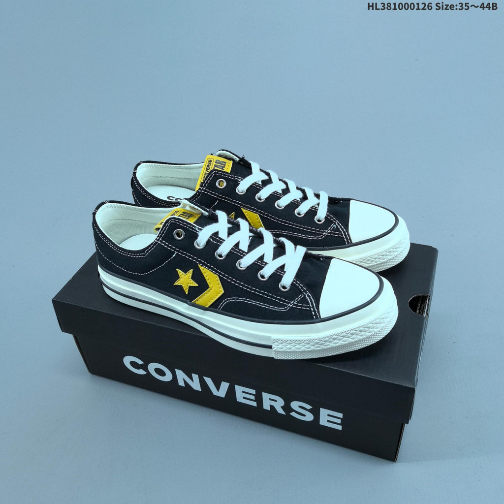Converse Star Player Ox Low-Top Sneakers in Navy White - product image from the listing.