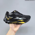 Alo Yoga Alo Runner Graphic Running Sneakers, in Black - product image from the listing.