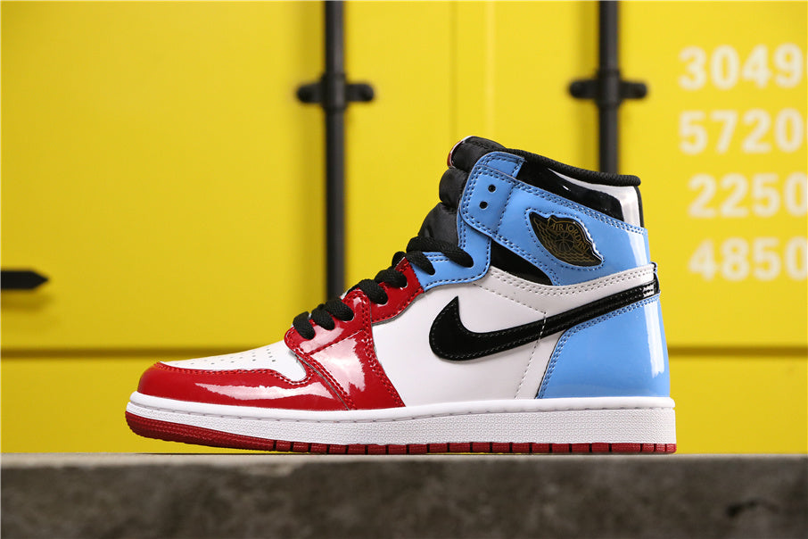Air Jordan 1 Fearless High-Top Sneakers CK5666-100 - product image from the listing.