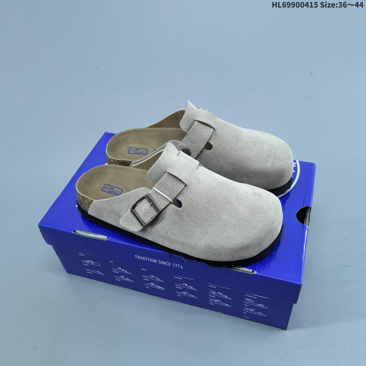 Boston Clog-Style Sandals in Assorted Colors by Birkenstock - product image from the listing.