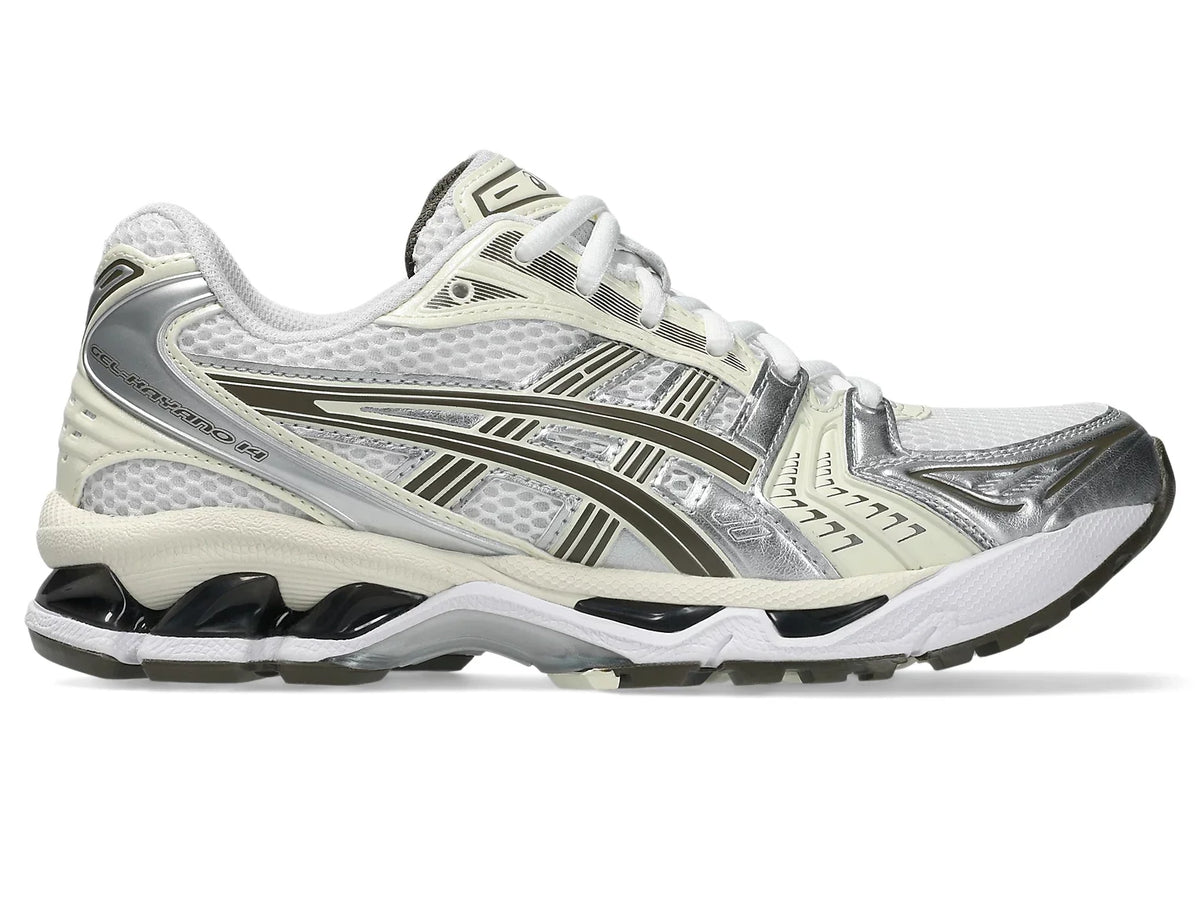 White Ivory Gel-Kayano 14 by Asics - product image from the listing.