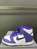 GS - Nike Dunk High Electro Purple Midnight Navy - product image from the listing.