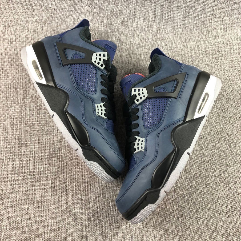 Air Jordan 4 Little Eminem Navy Sneakers - product image from the listing.