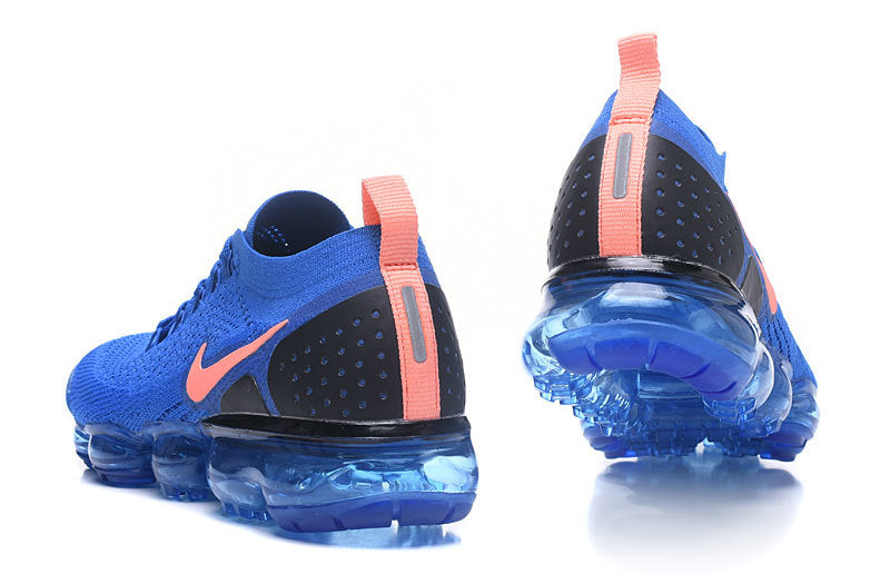 Nike Air VaporMax Flyknit 2 Sneakers in Royal Blue 942842-506 - product image from the listing.