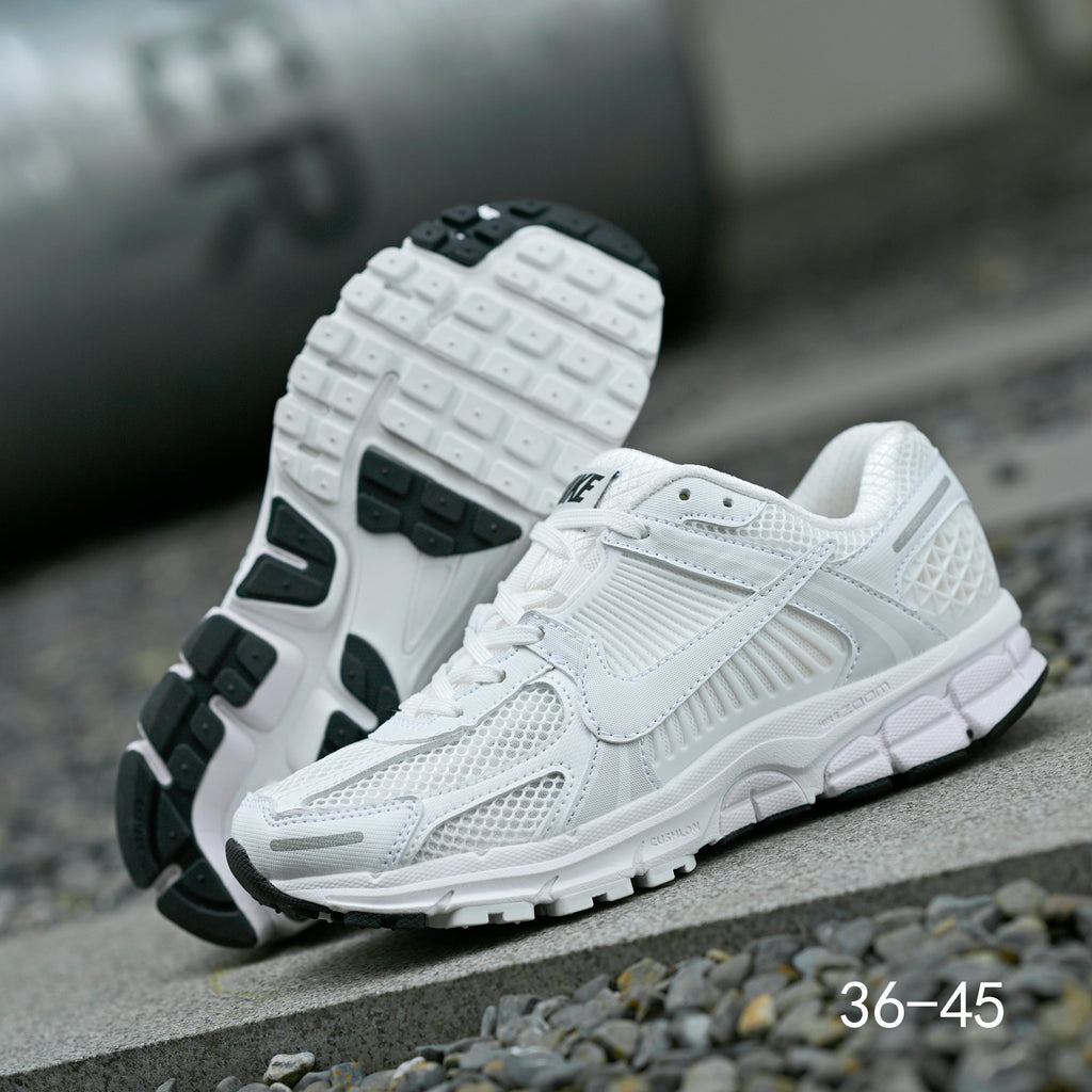 Nike Air Zoom Vomero 5 Running Sneakers in White - product image from the listing.