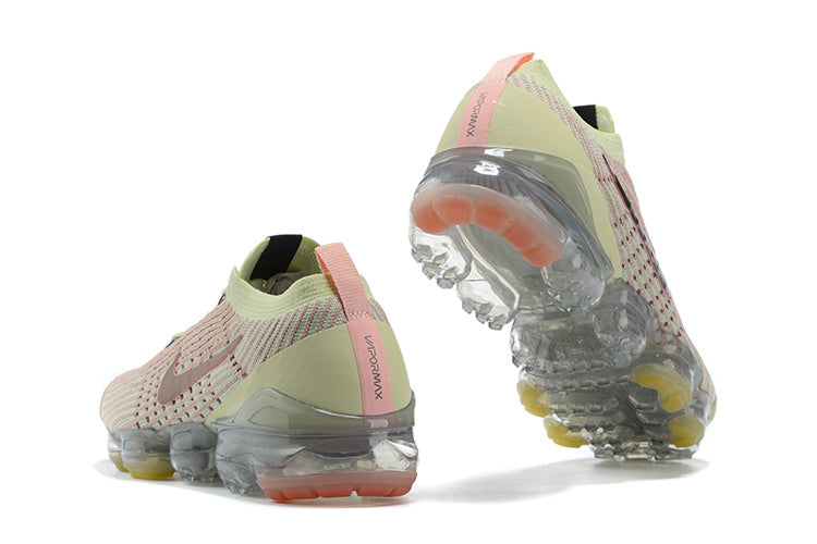 Nike Air VaporMax Flyknit 3 Sneakers, in Pale Yellow AJ6910-700 - product image from the listing.