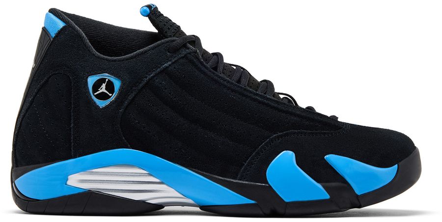 Jordan 14 - Black University Blue - product image from the listing.