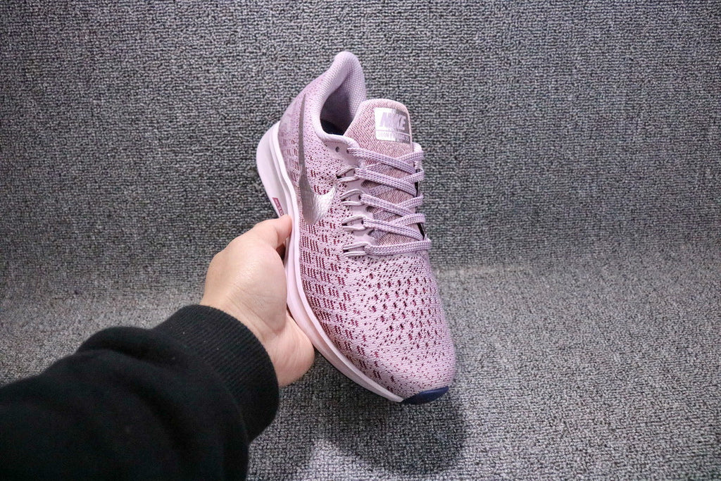 Women's Nike Air Zoom Pegasus 35 Running Shoes Rose 942855-601 - product image from the listing.