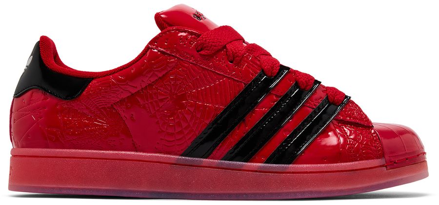 Sp5der Red Superstar by Adidas - product image from the listing.