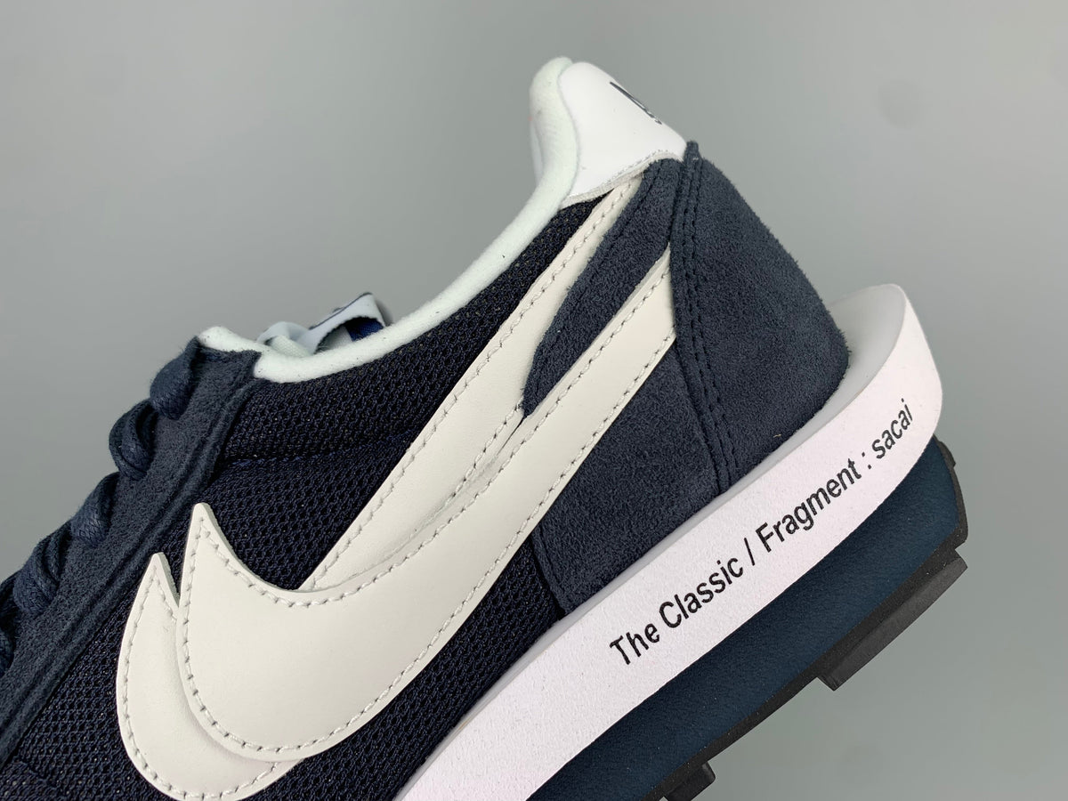 Nike LDWaffle Fragment sacai Sneakers in Navy DH2684-400 - product image from the listing.