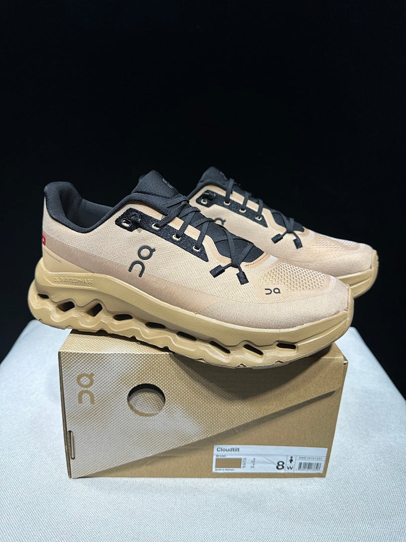 Brown and Black On Cloudtilt Sneakers - product image from the listing.
