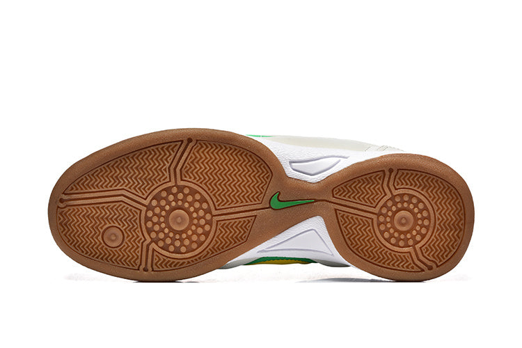 Nike Total 90 Indoor Soccer Shoes in Cream Green Gum - product image from the listing.