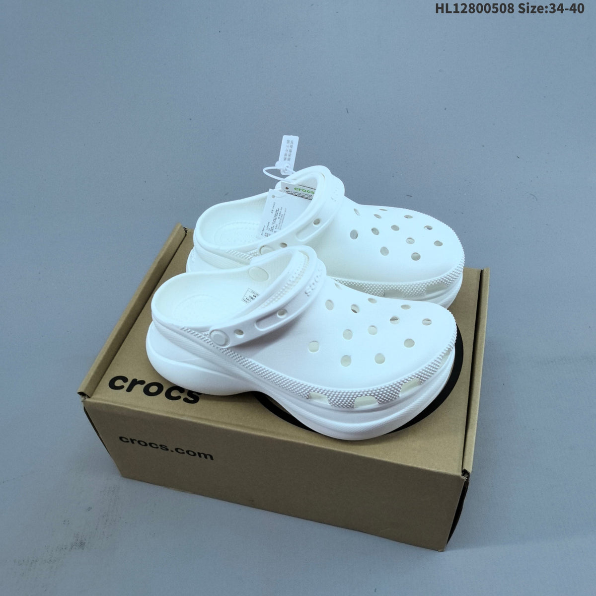 Classic Clog with Chunky Platform Sole by Crocs - product image from the listing.