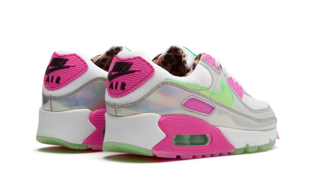 Women's AIR MAX 90 LX "Iridescent Leopard" CQ2559 100 - product image from the listing.
