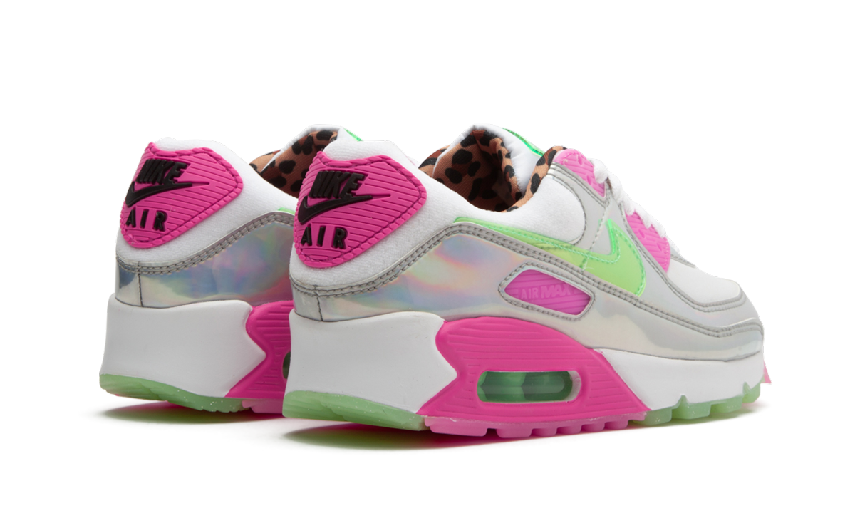 Women's AIR MAX 90 LX "Iridescent Leopard" CQ2559 100 - product image from the listing.