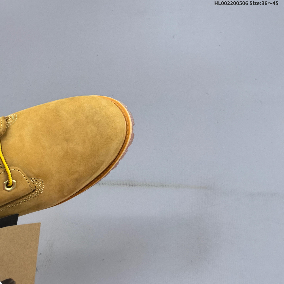 6-Inch Leather Boots in Wheat by Timberland - product image from the listing.