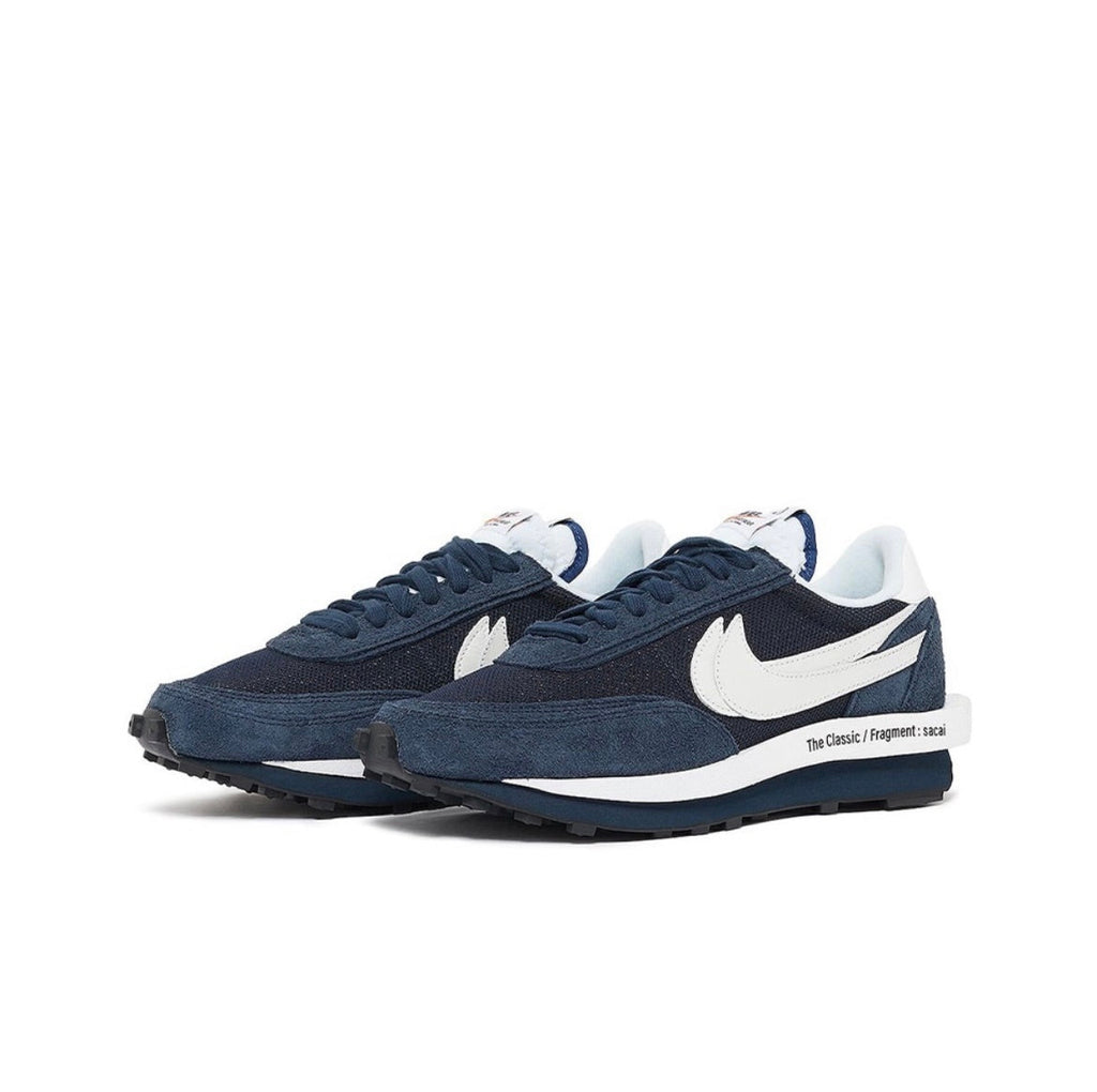 Nike LDWaffle Fragment sacai Sneakers in Navy DH2684-400 - product image from the listing.