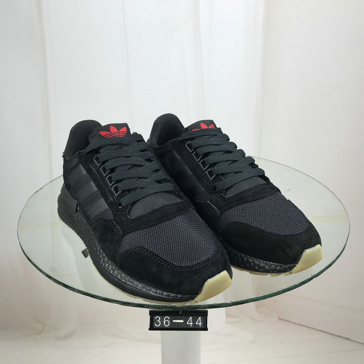 adidas ZX 500 RM Sneakers in Black and Cream - product image from the listing.