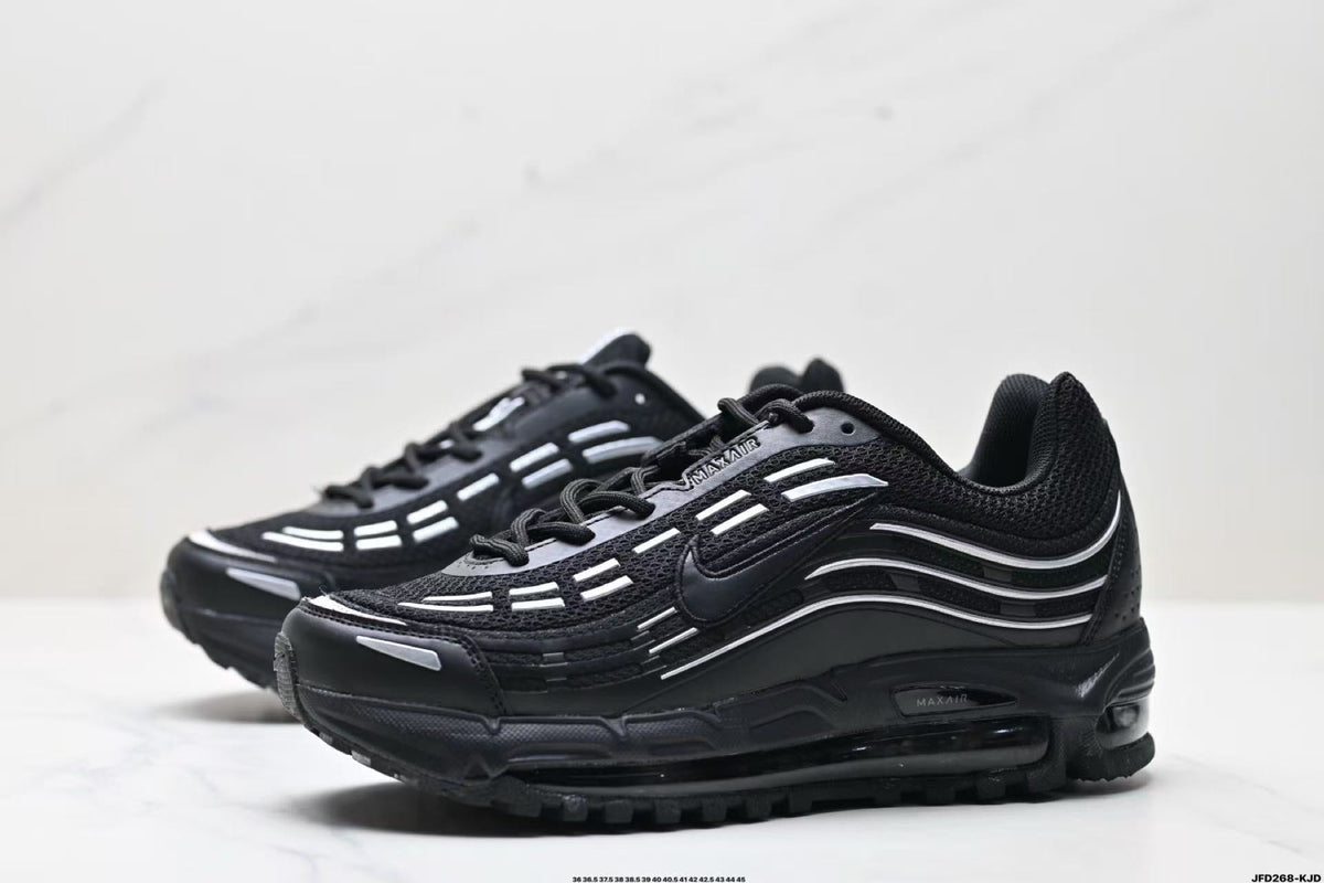 Nike Air Max Plus Sneakers in Black Silver - product image from the listing.