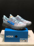 HOKA Speedgoat 6 Trail Running Shoes, in Gray Blue - product image from the listing.
